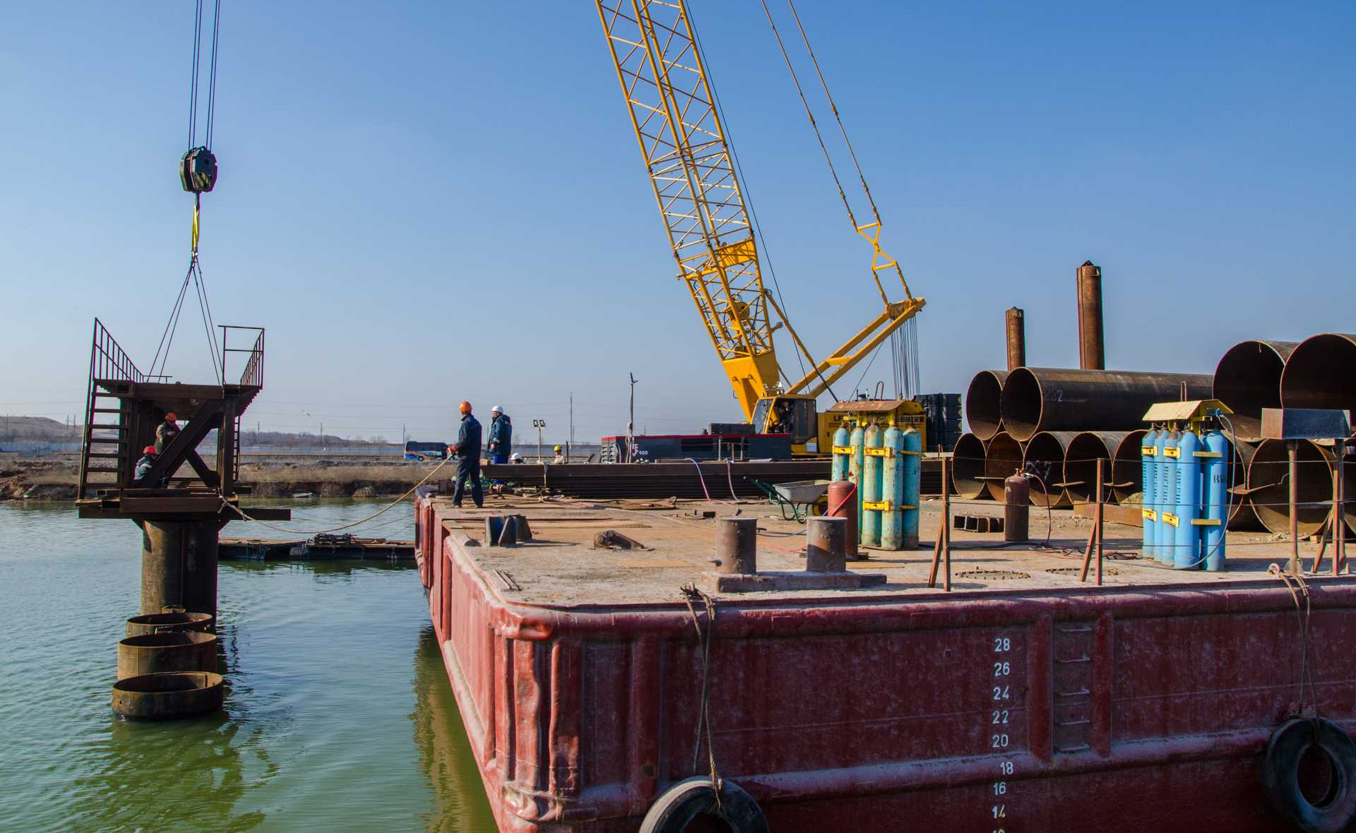 Land reclamation including coastal protection and restoration